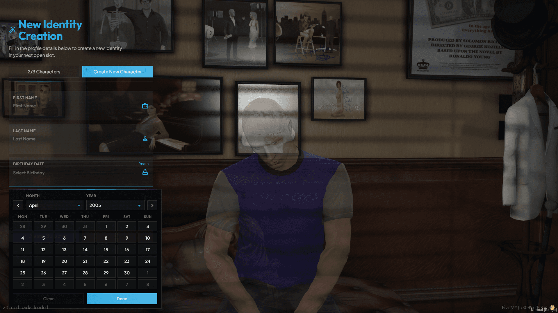 Multicharacter System screenshot 3