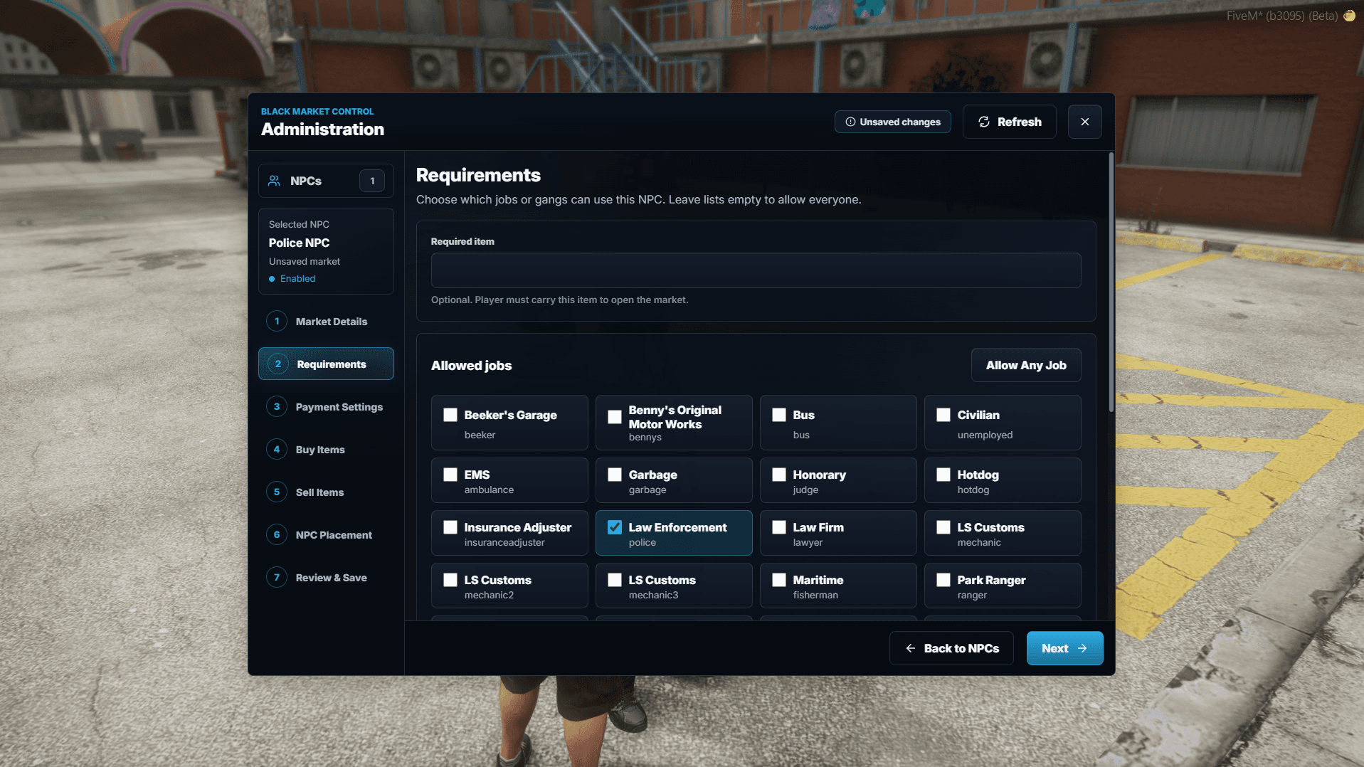 Black Market System screenshot 2